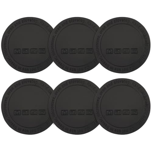 Image of Silicone Bottom for 20 oz Slimline Insulated Mug (6 Pack 2.2 inch 56mm) | Bottom Protector for for PYD Life, ZONEGRACE, YOUKOLA, Hiipoo, BJPKPK, Anti-Slip Rubber Pad, Noise reduction, BPA-Free