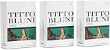 TITTO BLUNI - Uomo Pack de 3 x 30 ml, Colonia Hombre, Formato...