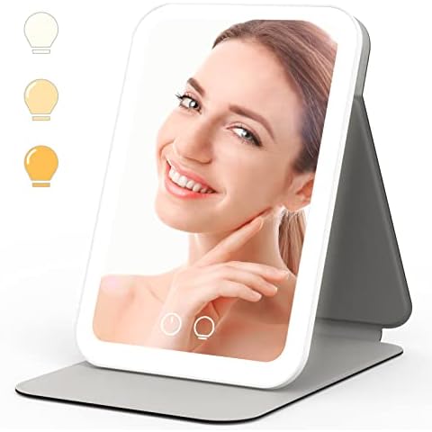 EASEHOLD Wiederaufladbarer Kosmetikspiegel mit Beleuchtung Cover