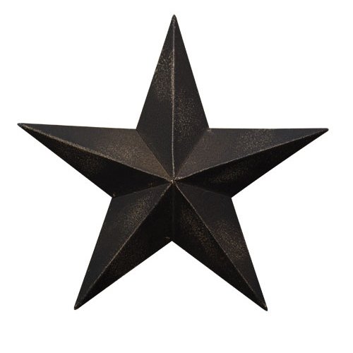 Metal Stars Outdoor Wall Decor