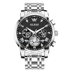 02 Black Dial/Silver Bracelet