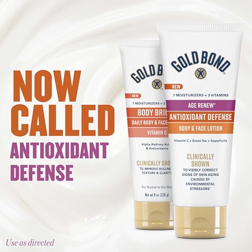 Gold Bond Age Renew Antioxidant Defense Body Lotion & Face Moisturizer - image 2