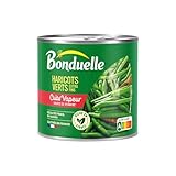 Bonduelle - Judías verdes extrafinas cocidas al vapor, 440 g, caja de 440 g