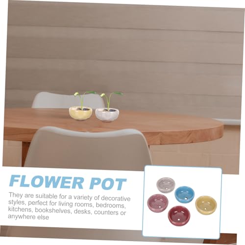 Pots de fleurs en céramique étroits pour optimiser les petits espaces - 7