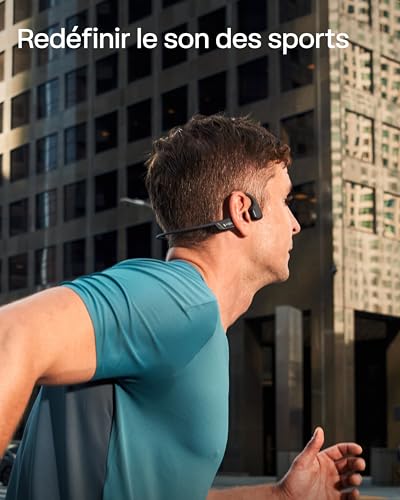 SHOKZ Casque à Conduction Osseuse OpenRun Pro 2, Écouteurs sans Fil Bluetooth 5.3, Microphones Réducteurs de Bruit, Étanchéité IP55, 12h d’Autonomie, Charge Rapide USB-C, Noir - Les Beatles, Paul McCartney, John Lennon, RIngo Starr, George Harrison SHOKZ Casque à Conduction Osseuse OpenRun Pro 2, Écouteurs sans Fil Bluetooth 5.3, Microphones Réducteurs de Bruit, Étanchéité IP55, 12h d'Autonomie, Charge Rapide USB-C, Noir – Image 4