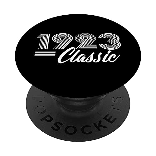 Cumpleaños 365 Classic 1923 99 Regalo de cumpleaños para 99 años PopSockets PopGrip Intercambiable