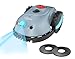 YARDCARE V100 Robot Lawnmower without Boundary, Vision Navigation, 150 Obstacle Dectection,Adjustable Cutting Height,Magnetic Wires,Robotic Lawnmower with 4Ah Battery-Ideal for Small Lawns up to 150m²