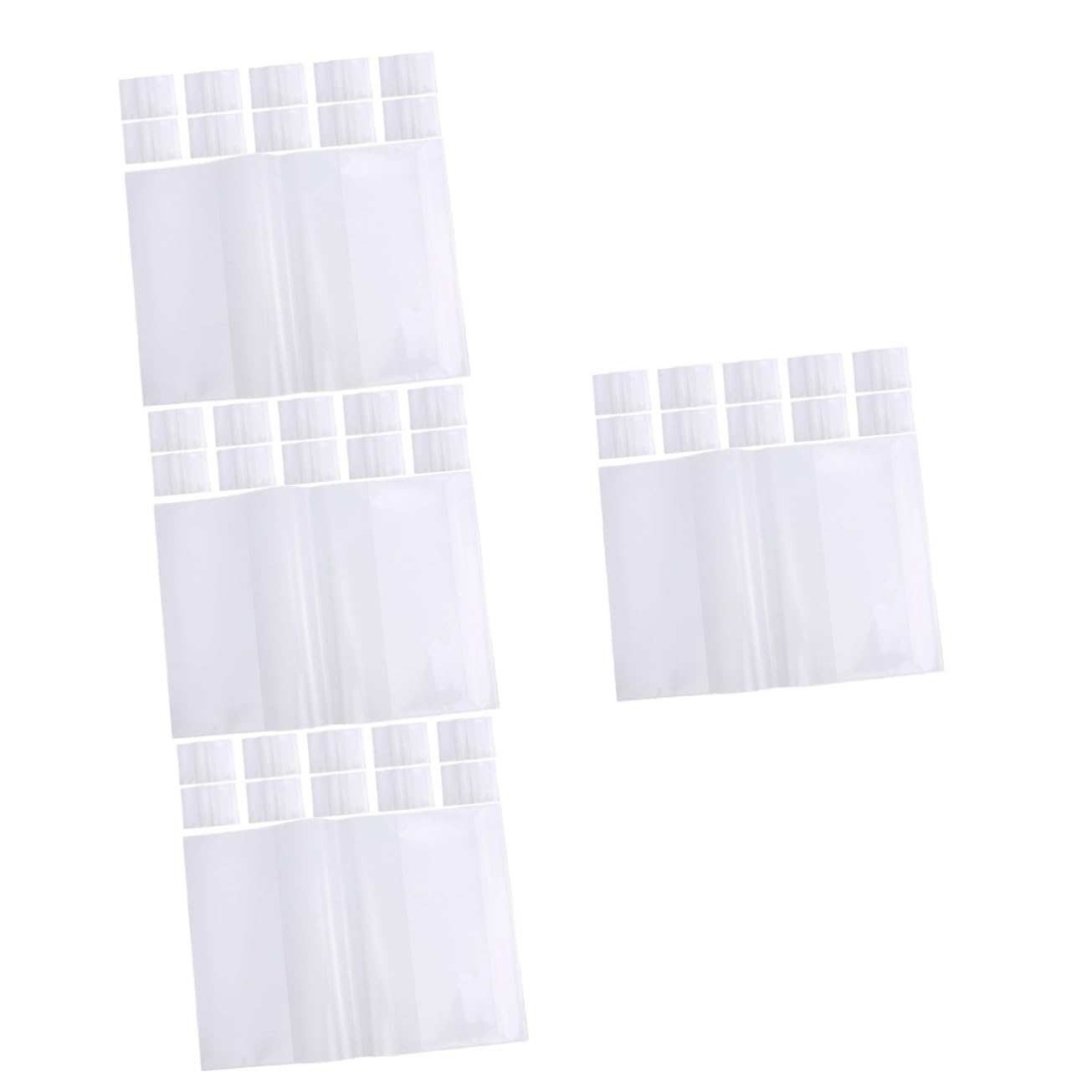 80pièces Protège Transparente Réutilisable Film De Imperméable Pour Manuels Scolaires