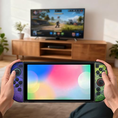 LuxVrilian Funda Switch 2, Rígido Carcasa Protector para Switch 2 (2025) Accesorios, Resistente a Golpes y Arañazos, Negra - imagen 5