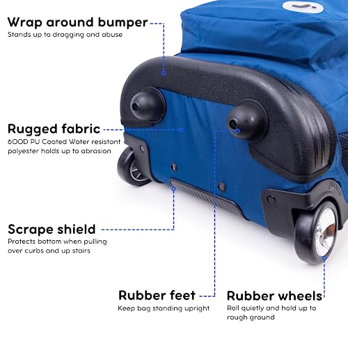 J World New York Sundance Laptop Rolling Backpack