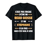 Beau gosse Super Stephane gar�on pr�nom Humour Stephane T-Shirt