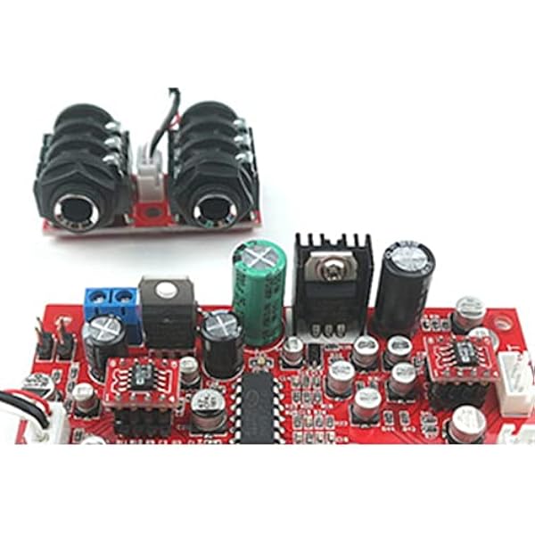 4X DC12V 24V PT2399 микрофон цифровой аудио усилитель караоке доска реверберации предусилитель ревербератор OP275 Op Amp