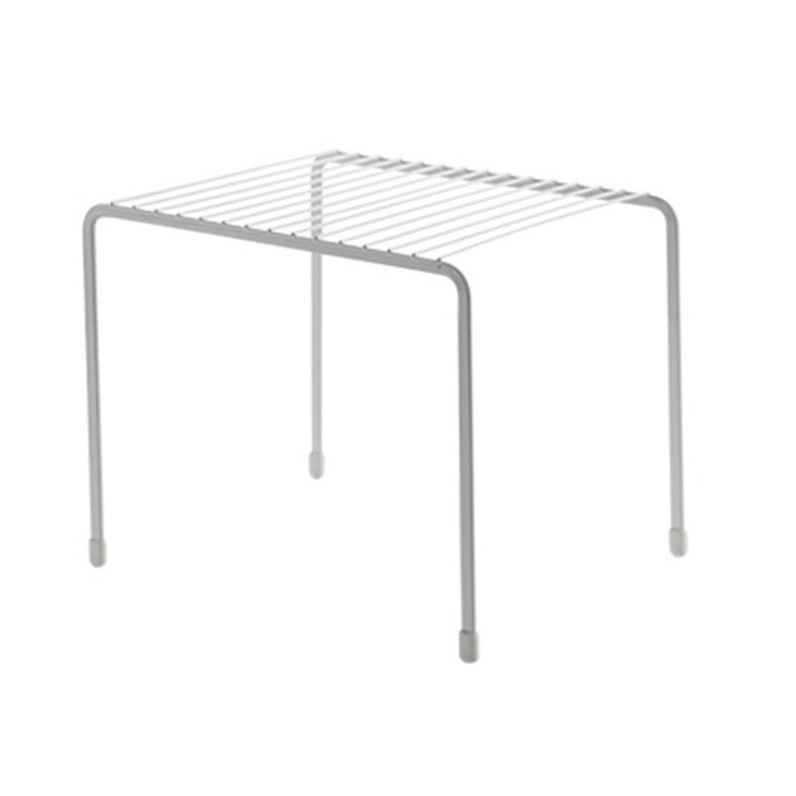 Limtula Multipurpose Household Organizers Sturdy Iron Storage Rack Home Accessory Portable for Kitchen Supplies and Daily Use Storage Shelf