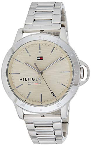 Preisvergleich Produktbild Tommy Hilfiger Herren Analog Quarz Uhr mit Edelstahl Armband 1782026