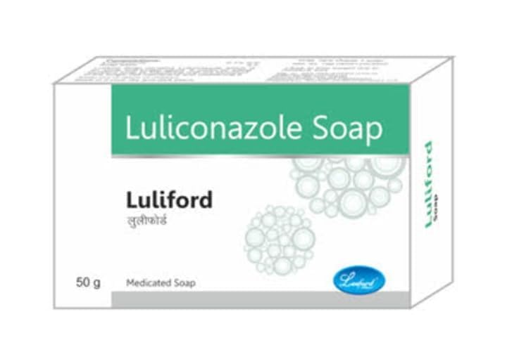 Image of Luliford /Luliconazole So.ap || Anti-fungal So.ap and Anti-bacterial | (Pack of 4 | 50gm * 4)