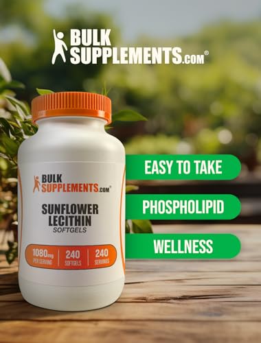 Bulksupplements LECSG Sunflower Lecithin Softgels - Lecithin Supplement thumb #4