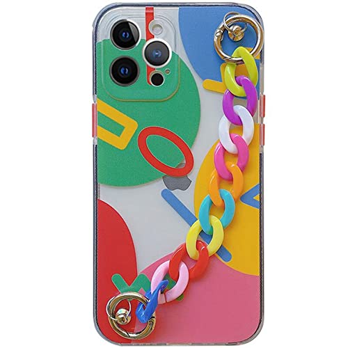 Coque iPhone 13 antichoc transparente avec bracelet de sécurité