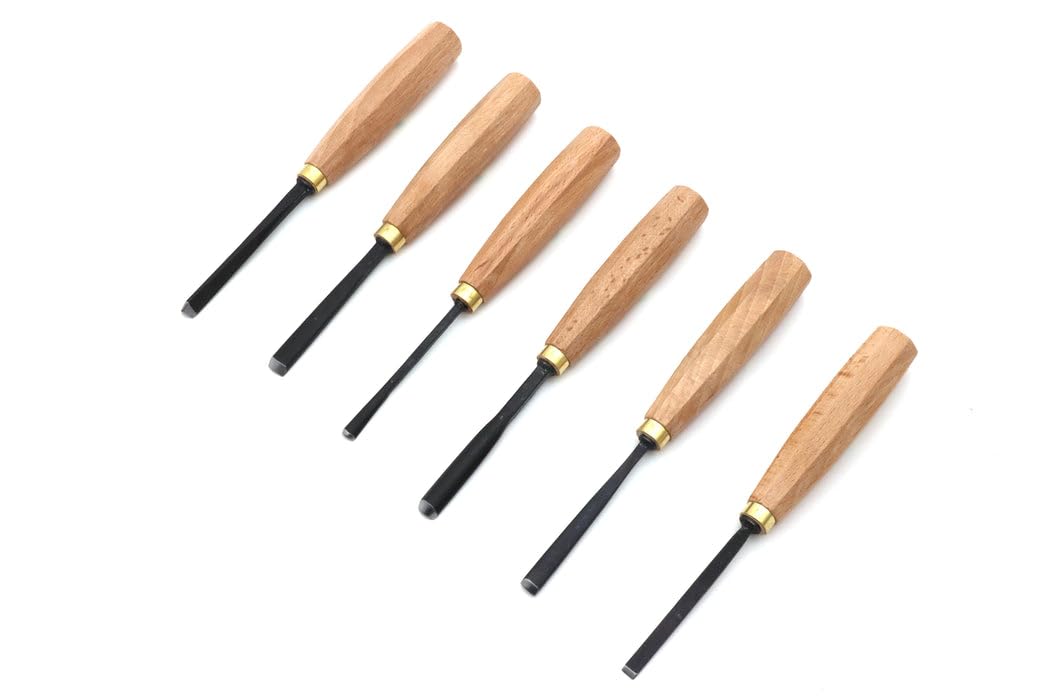 Acorn by Henry Taylor Tools 6 Piece Introductory Woodcarving Set