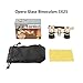 Yourelexit® Opera Glasses Binoculars 3X25 Lorgnette Theater Glasses Optical BK9 Mini Compact Lightweight Built-in Foldable Adjustable Handle Vintage for Adults Women in Musical Concert Cinema