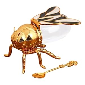 Dgayaeic NLFK91O8ST96OL3KU1JP Dekoracyjny Słoik na Miód