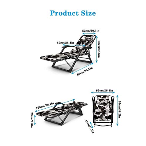 Chaise inclinable Zero Gravity légère et marron de jardin - 4