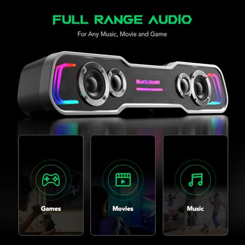 Black Shark BS-SP1 Bluetooth Computer Speakers の商品画像 6