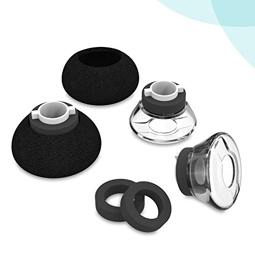 Wiki VALLEY Eartips für Plantronics Voyager 5200/5200 Office Series/5200 UC, 3-Pack Schaumstoffhülle & Ohrhörergel Ohrhörer-Klein