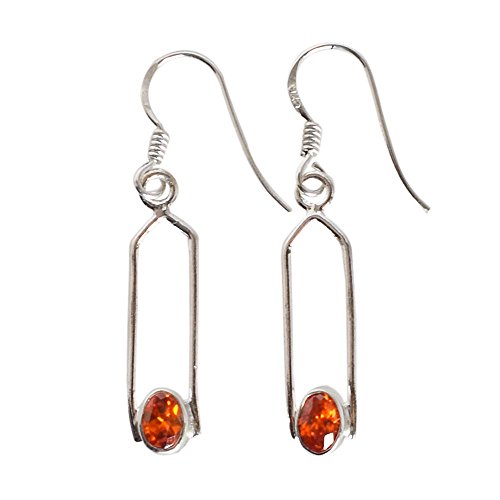 Boucles d'oreilles en cornaline orange pour illuminer vos tenues d'été