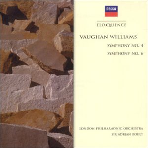 Vaughan Williams: Symphonies Nos. 4 & 6 [Audio CD]