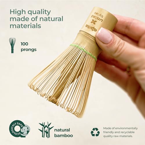 Té Matcha verde orgánico 30 g con batidor miniatura 6