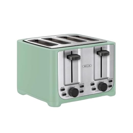 BELLA 4 Slice Toaster with Auto Shut Off
