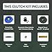 EFT Stage 1 Clutch Kit With Slave Cylinder For 1993-1996 Bronco F150, F250 With 4.9L, 5.0L, 5.8L Engine 5 SPD - Advanced Engineering For Enhanced Performance & Durability - 12 Month Brand Warranty