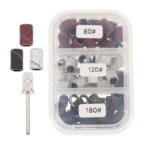 PRETYZOOM Kit de 75 Anillos de Lima para Manicura miniatura 1