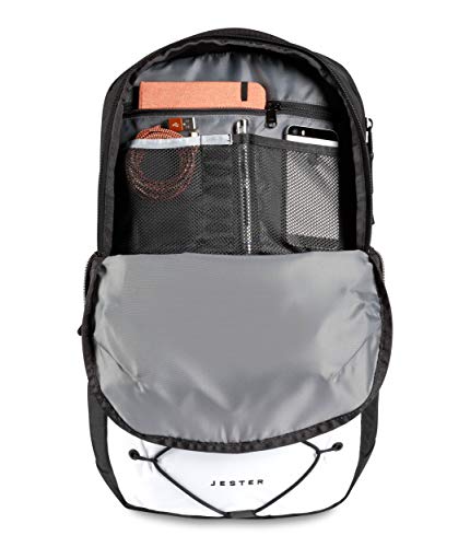 Image of THE NORTH FACE Jester Laptop Backpack, TNF White /TNF Black, One Size