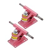 WESIEVYA 2piezas Puente De Patineta para Rampas y Saltos con Base Mejorada y Copa Pivotante para Patinetas Estándar y Ejes De Surfskate Ejes De Incluidos