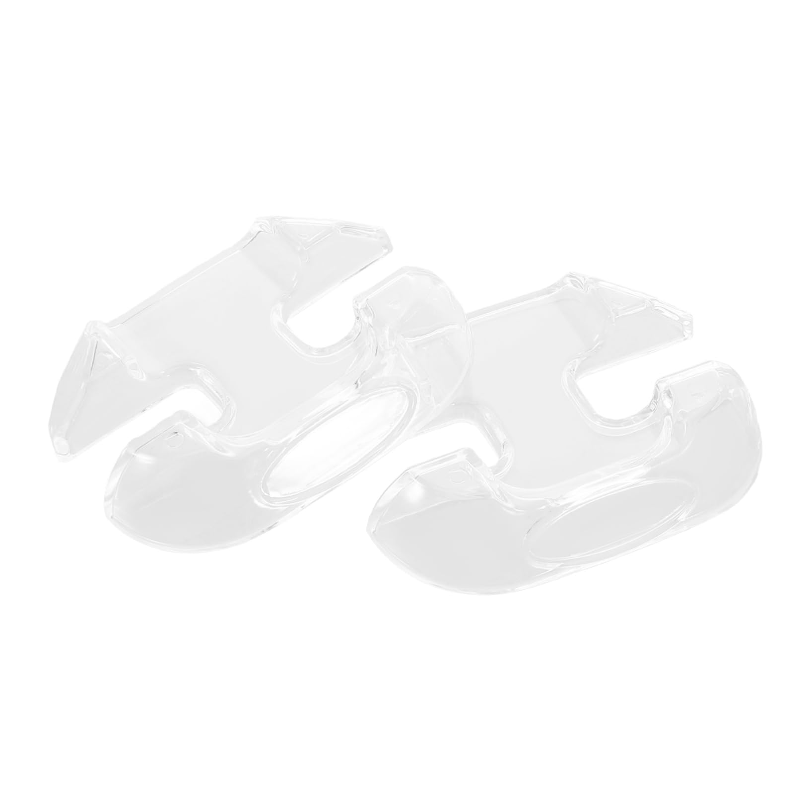 DECHOUS 2pcs Acrylic Skate Display Rack for Ice Skates Efficient Storage Organizer with Stable Support