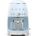 SMEG 1950's Retro Style Coffee Maker Machine (Pastel Blue)