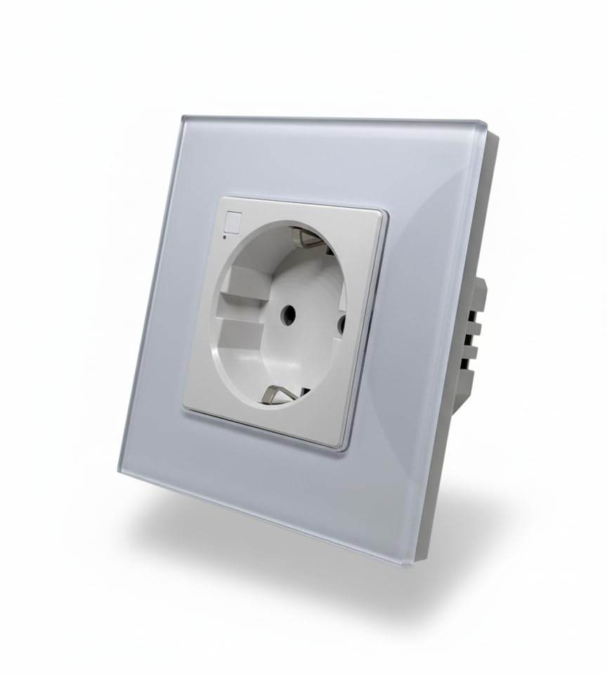 Le migliori prese smart per risparmiare!! proAMEDEN Presa da parete intelligente WiFi 16 A 3680 W, pannello...