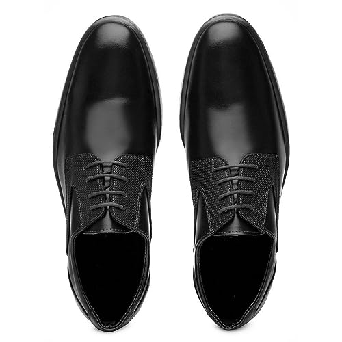 Sapato Social Masculino Oxford Casual Moderno Confortável Esporte Fino (41, Preto)