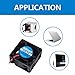 Alinan 6pcs 4020 12V Sleeve Bearing Brushless Cooling Fan 40*40*20MM with 2PIN Terminal 3D Printer & Small Electronics Cooling Fan