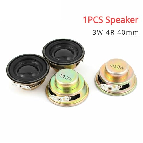 Mini haut-parleurs 3W 4 ohms corne 40mm pour amplificateur et module sonore