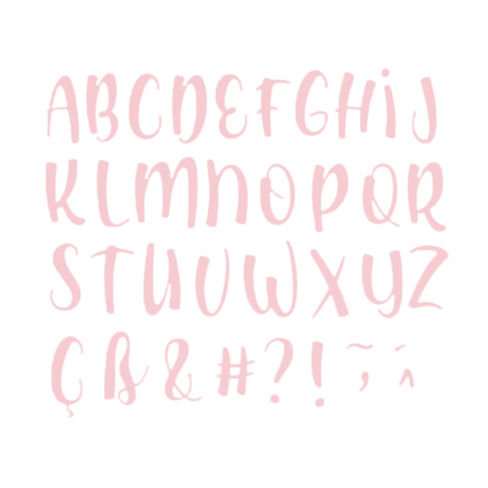 Craftelier - Fustelle essenziali per progetti di scrapbooking e creazioni, artigianato e biglietti | Forma dell'alfabeto - lettere maiuscole | Dimensioni circa 3 cm