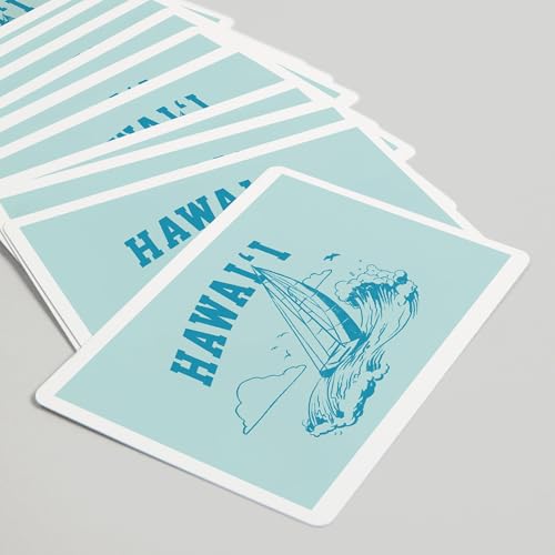 Lantern Press Juego de Cartas Poker Hawaii Artístico miniatura 5