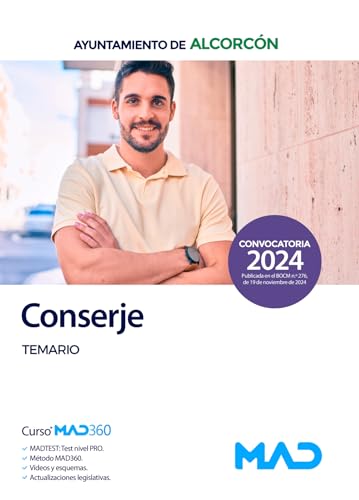 Conserje/Conserje Correturnos del Ayuntamiento de Alcorcón. Temario