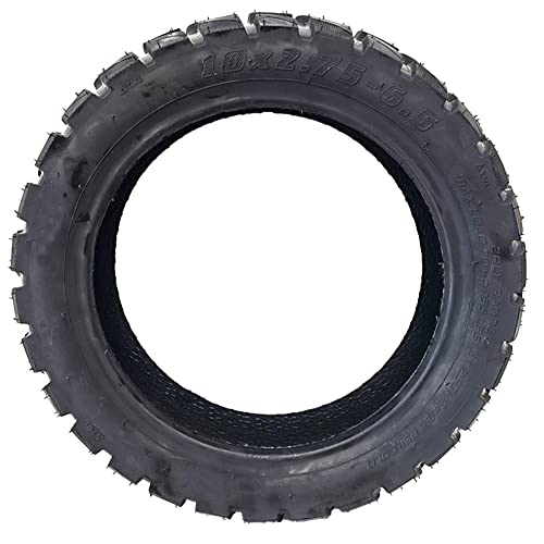 Pneu 10X2.70-6.5 pour scooter électrique tout-terrain tubeless noir 700g