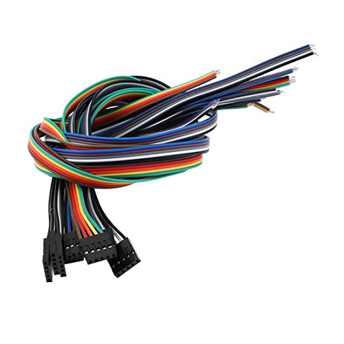 Aexit Jumper Wire 10 pcs 2.54mm 5P 40cm miniatura 1