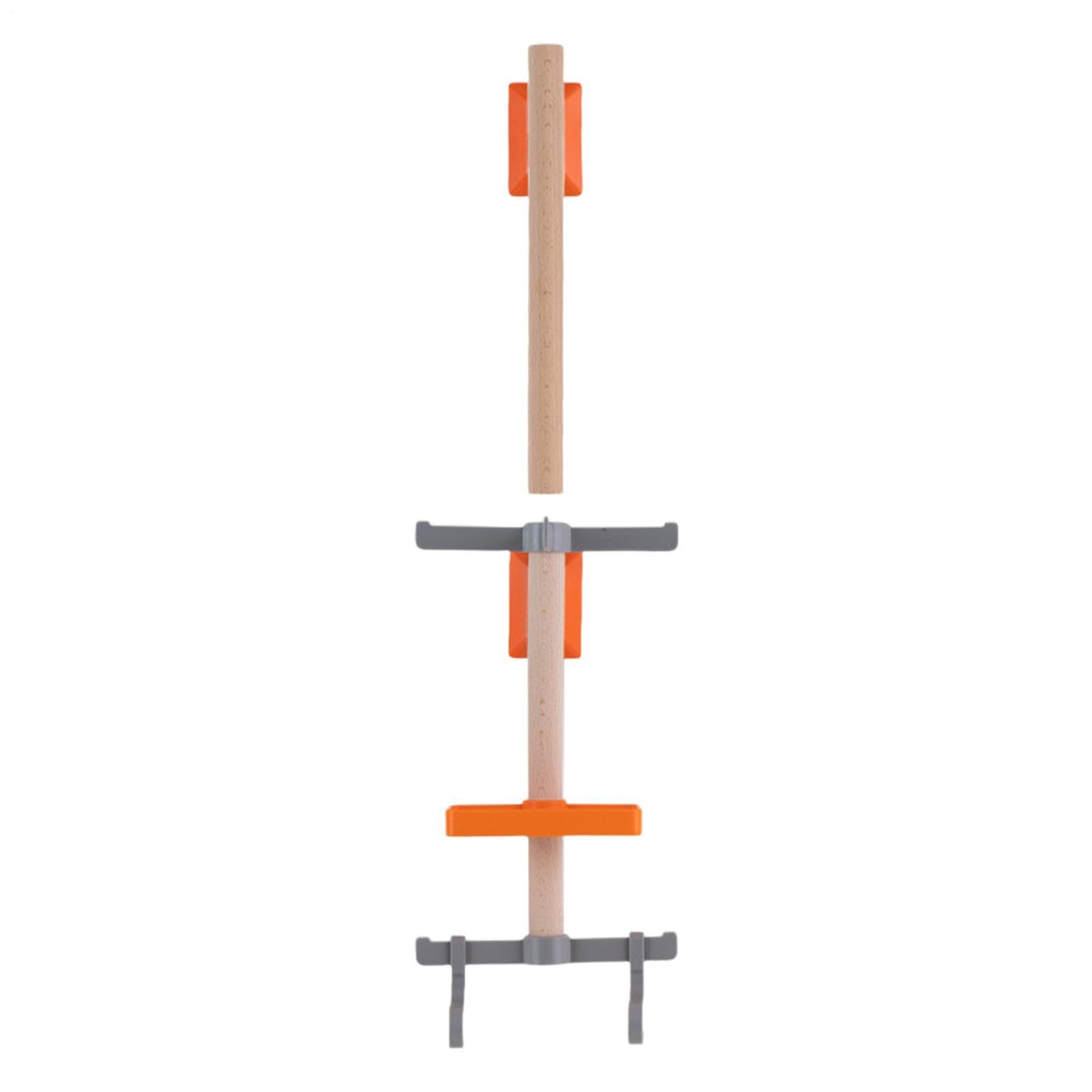 Rack de almacenamiento de ciclismo de madera y metal para solucionar falta de espacio