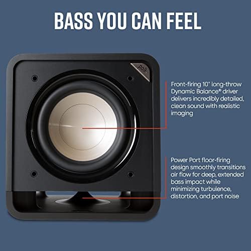 Polk Audio HTS 10 Powered Subwoofer 