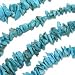 Beautiful Turquoise Chips Beads/ 36 Inch Strand