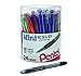 Pentel RSVP Mini Ballpoint Pen, (1.0mm) Medium Line, 24-Assorted Ink in Clear Cylinder Pack (BK91MN24M)